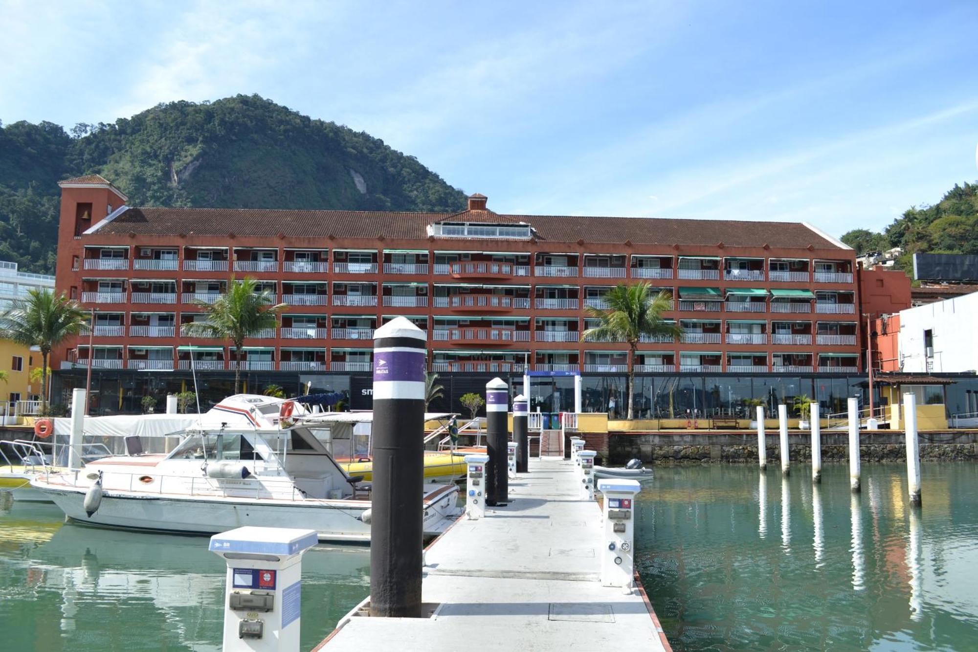 앙그라 두스 헤이스 Flat Frente Mar No Shopping Piratas , Com Estacionamento Gratuito 아파트 외부 사진